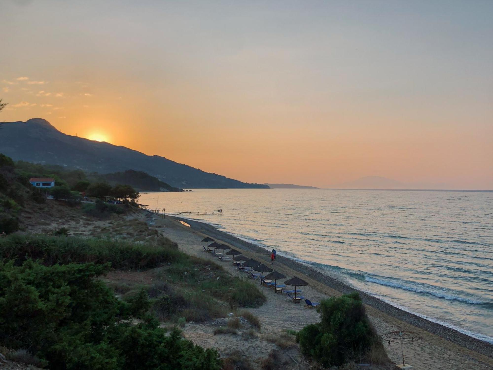 Stamiris Beach Hotel Vasilikí Zewnętrze zdjęcie